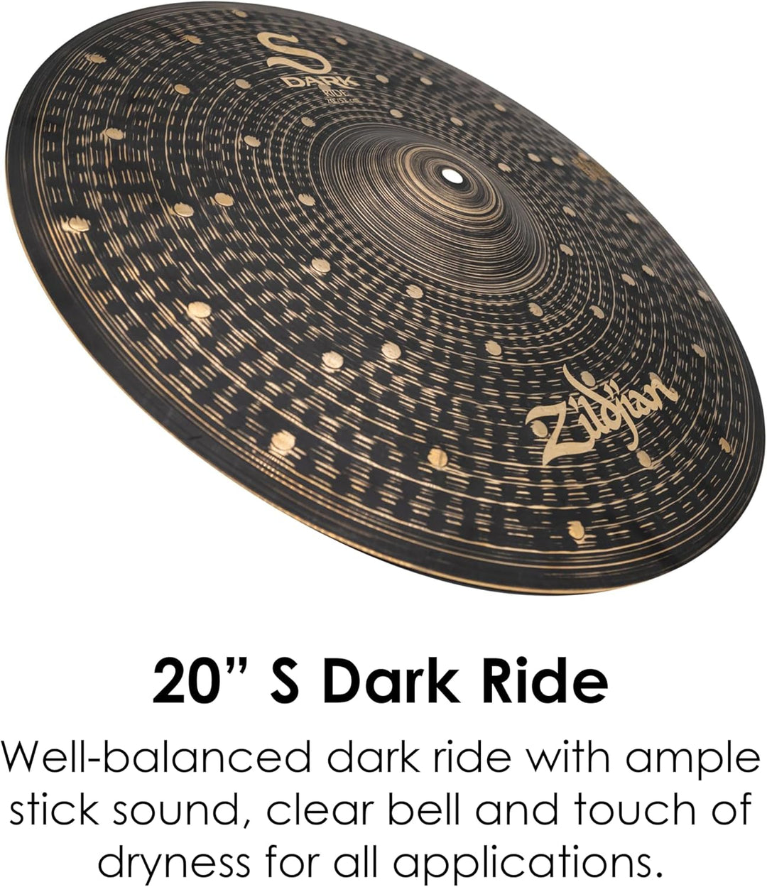 Zildjian S Dark Becken-Set, 4-teilig
