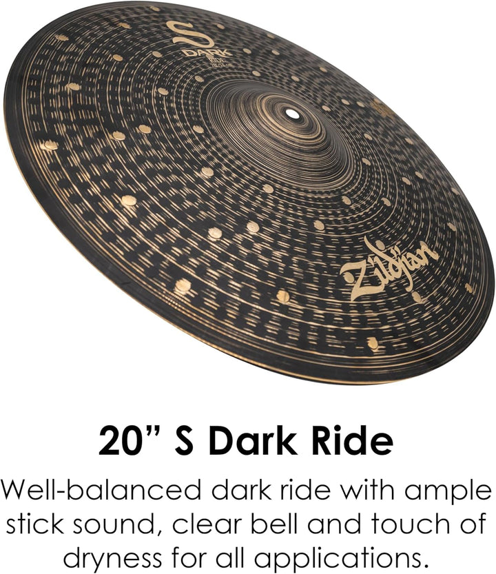 Zildjian S Dark Becken-Set, 4-teilig