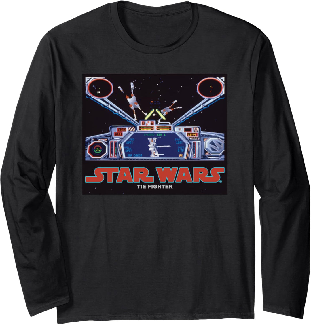 Star Wars TIE Fighter Video Game Langarmshirt