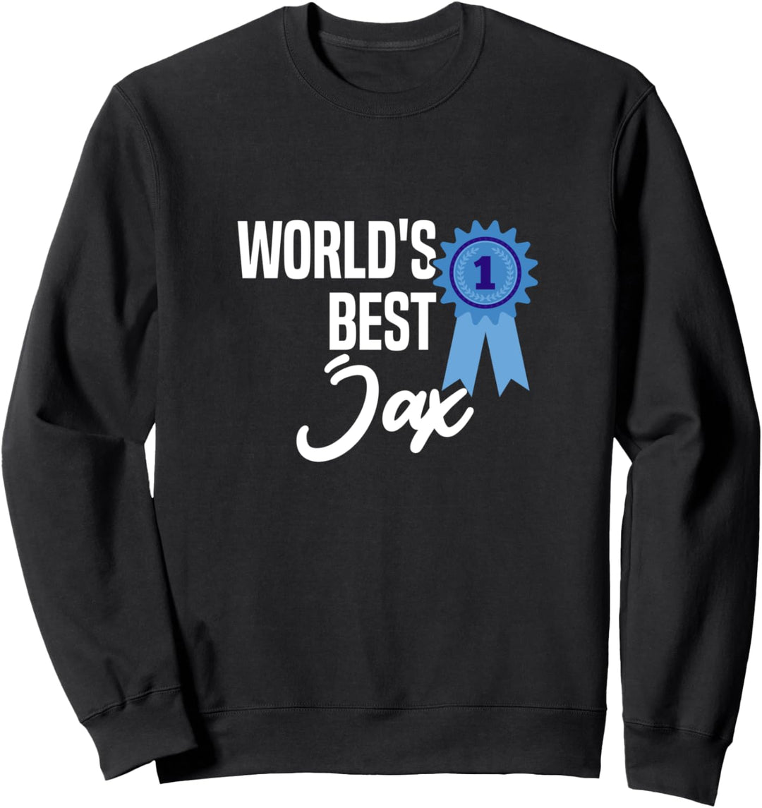 World's Best Jax Name Personalisiertes Sweatshirt