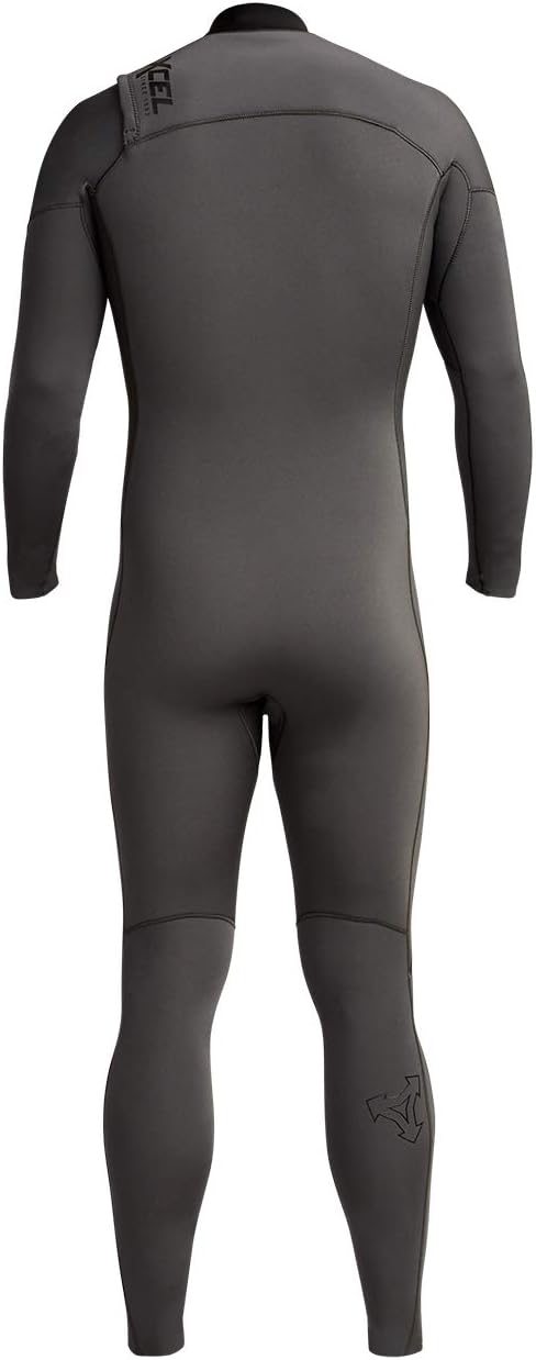 XCEL Comp 4/3 Fullsuit FrontZip Herren Neoprenanzug Schwarz 48 S, Schwarz 48 S