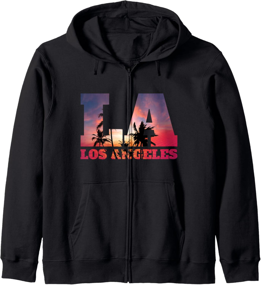 Los Angeles LA California Geschenk Kapuzenjacke
