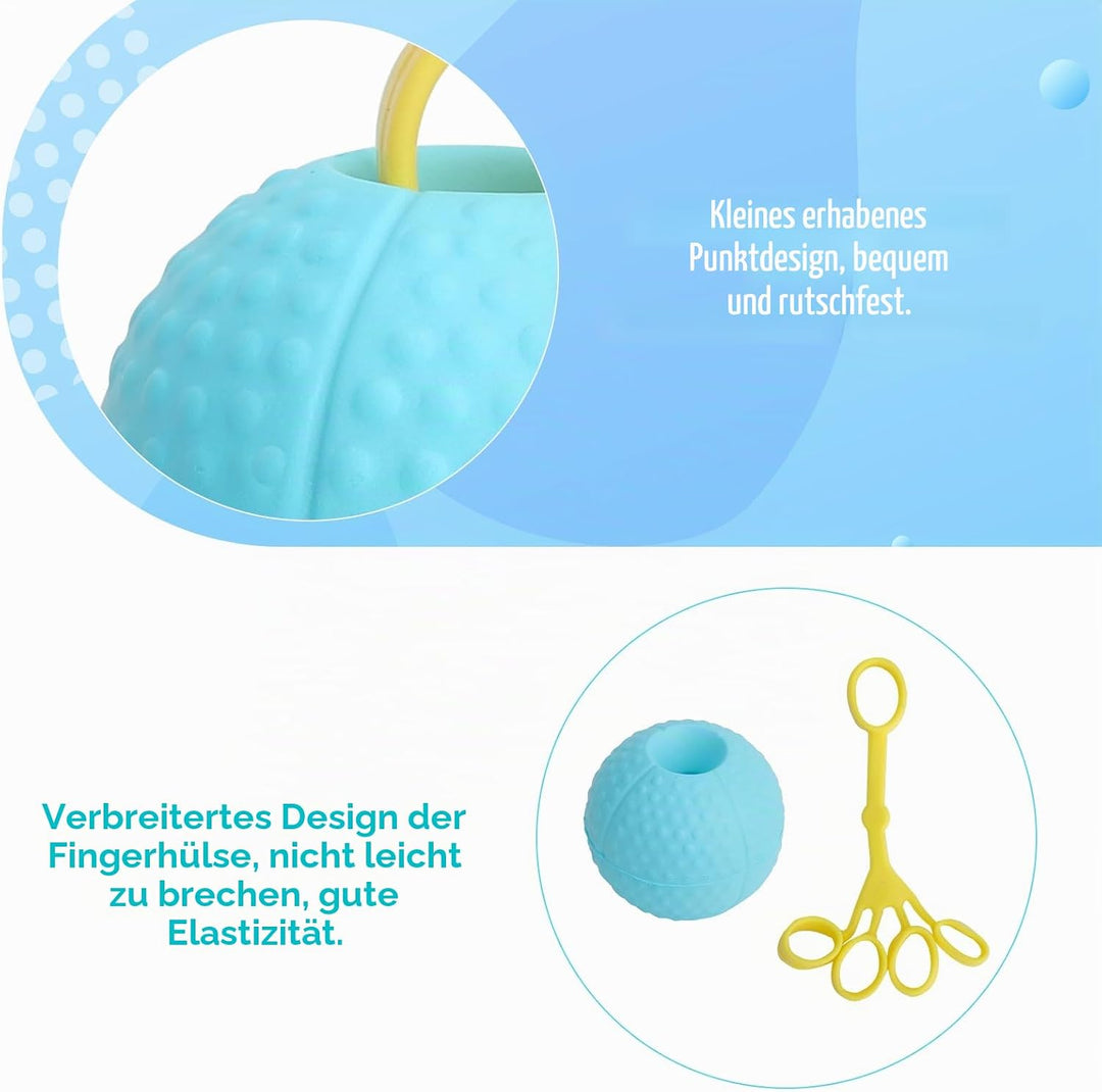 Grip Strength Trainer Ball mit Rutschfester Oberfläche Finger, Handgriffe für Krafttraining, multifu
