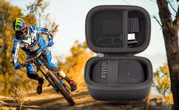 co2CREA Hart Tragbare Schutzhülle Etui Tasche für JBL Box Wind 3S Tragbarer Mini Bluetooth Lautsprec