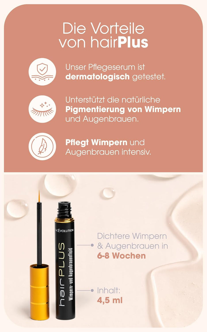 Hairplus Classic 4,5ml + Facevolution XXL Lash Mascara 3ml GRATIS (SET)