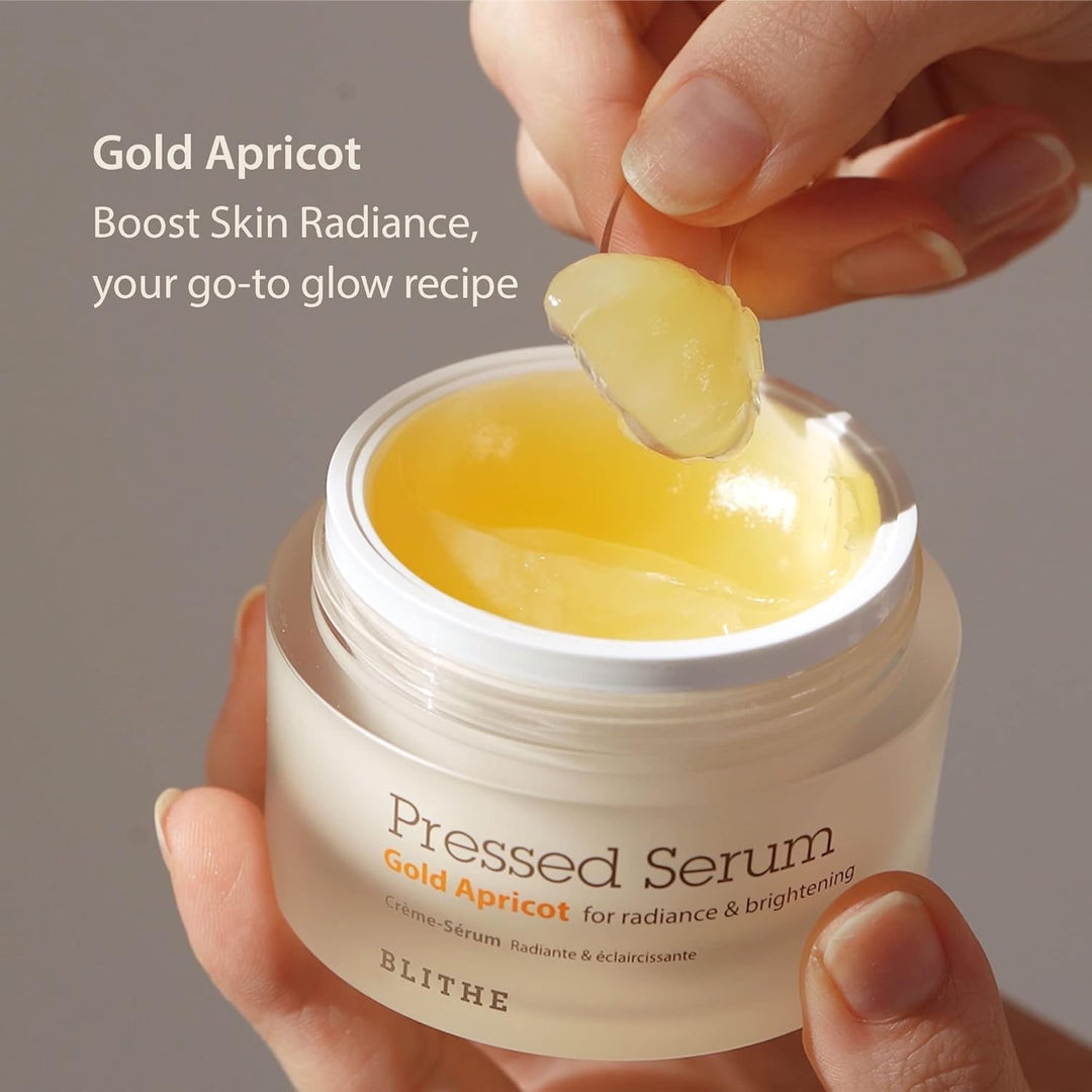 BLITHE Gold Aprikose Niacinamid Creme Glass Skin - Korean Skincare Glow Tagescreme für reife Haut, N