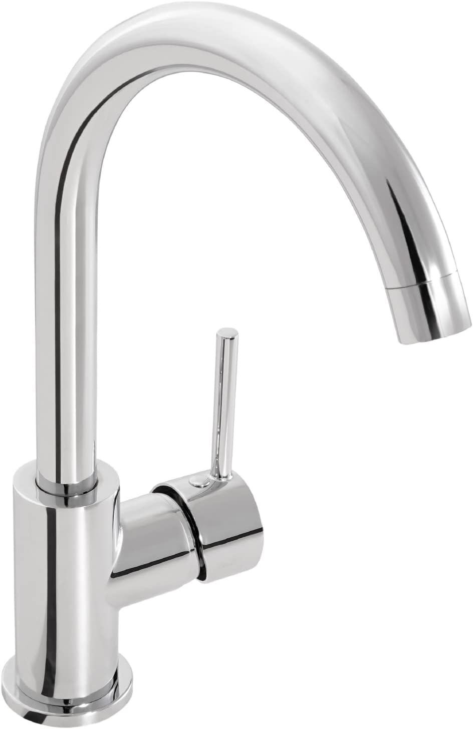 'aquaSu® Spültischarmatur Kira mit Wasserspar-Kartusche, Kosten-sparende Kaltwassermittelstellung, h