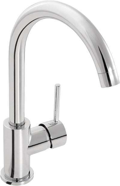 'aquaSu® Spültischarmatur Kira mit Wasserspar-Kartusche, Kosten-sparende Kaltwassermittelstellung, h