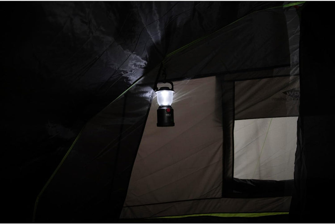 High Peak Tunnelzelt Meran 5.0 Personen Camping Familien Zelt 2 Kabinen Vorraum