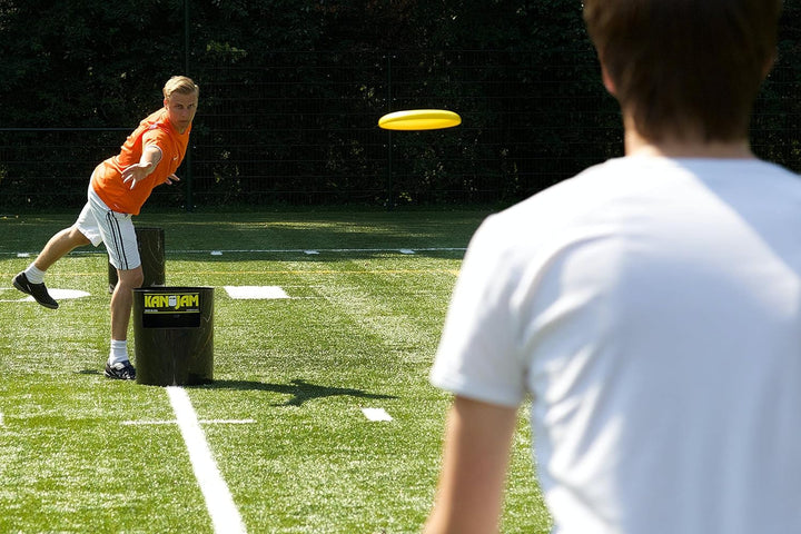 Kan Jam KanJam Unisex-Adult Kan Jam Spielset-Frisbee, Black Yellow, Standard