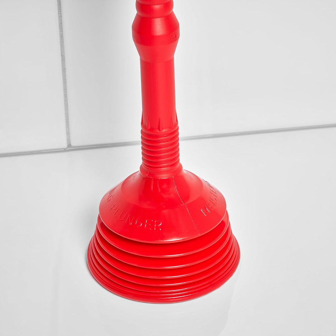 TURBO PRODUKTE Turbo Stampfer Eisblau - Pömpel rohrfrei - Saugglocke für Toilette, Waschbecken, Dusc