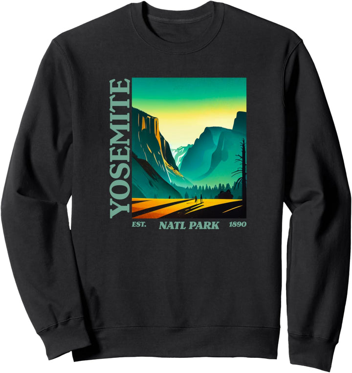 Yosemite Tee – Retro Vintage Yosemite National Park Sweatshirt