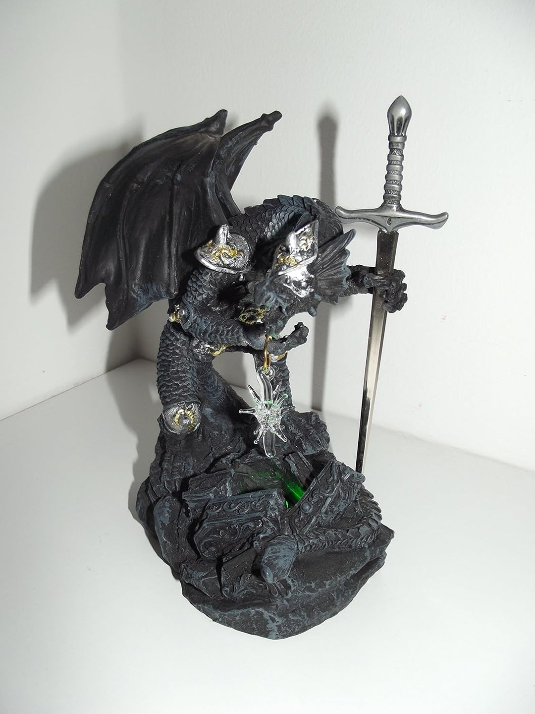 Unbekannt Ritter Drache mit LED MC7407 Variante C