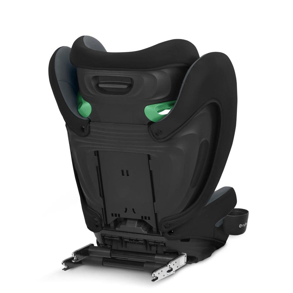 CYBEX Silver Autositz Solution B2 i-Fix, Inkl. Getränkehalter, Für Autos mit und ohne ISOFIX, Ab ca.