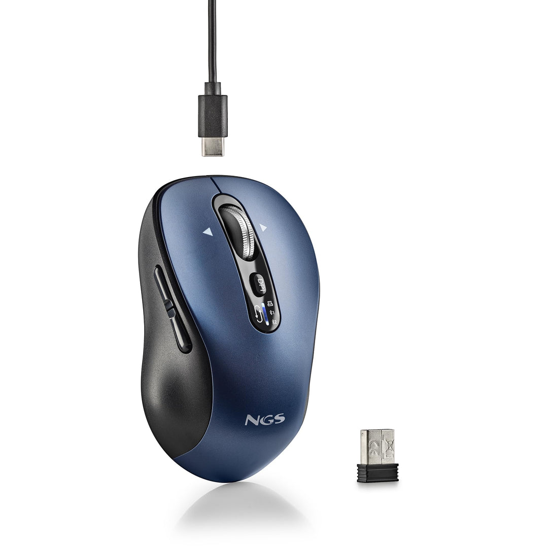 Ngs Infinity-rb Wireless Mouse One Size Modern bunt, Modern bunt