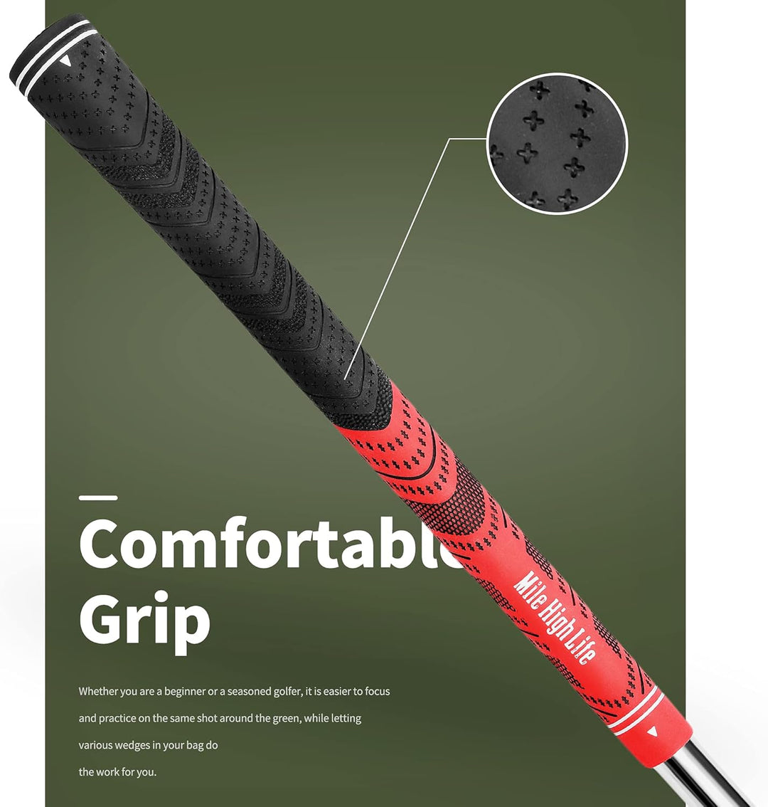 Mile High Life | Geschmiedete Golf-Sandkeil-Sets | Golf Gap Wedge Sets für Anfänger | Lob Wedge Golf