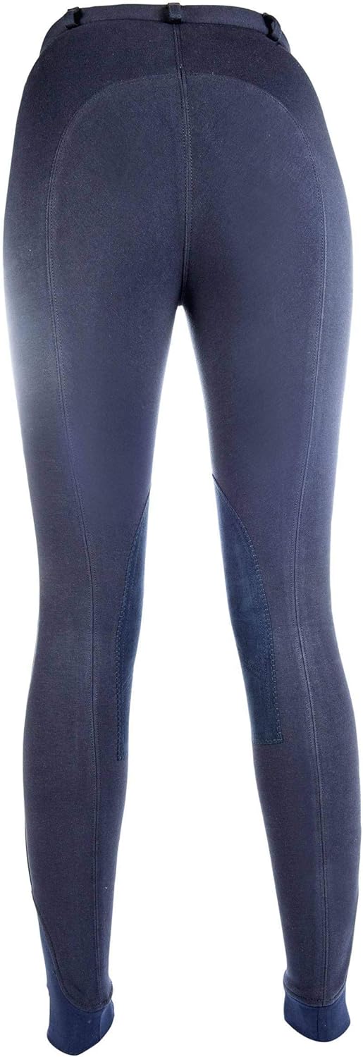 HKM 9064 Reithose Penny Easy, Mädchen Hose 42 Pink / Dunkelblau, 42 Pink / Dunkelblau