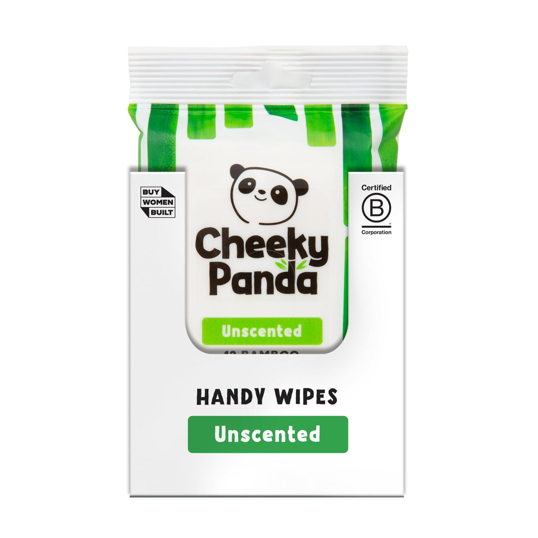 The Cheeky Panda Plastikfrei Feuchttücher Box Baby | 12 Packungen x 12 Stück (144 Feuchttücher) | Fü