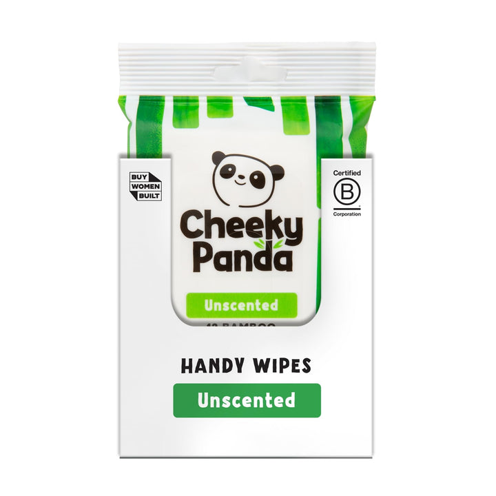 The Cheeky Panda Plastikfrei Feuchttücher Box Baby | 12 Packungen x 12 Stück (144 Feuchttücher) | Fü