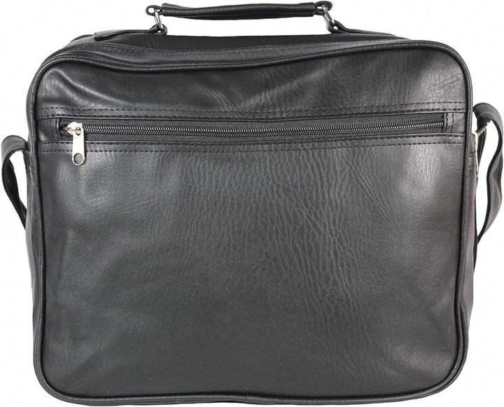 Echt Leder Herren Arbeitstasche Umhängetasche Herrentasche Schultertasche Messenger Flugbegleiter in