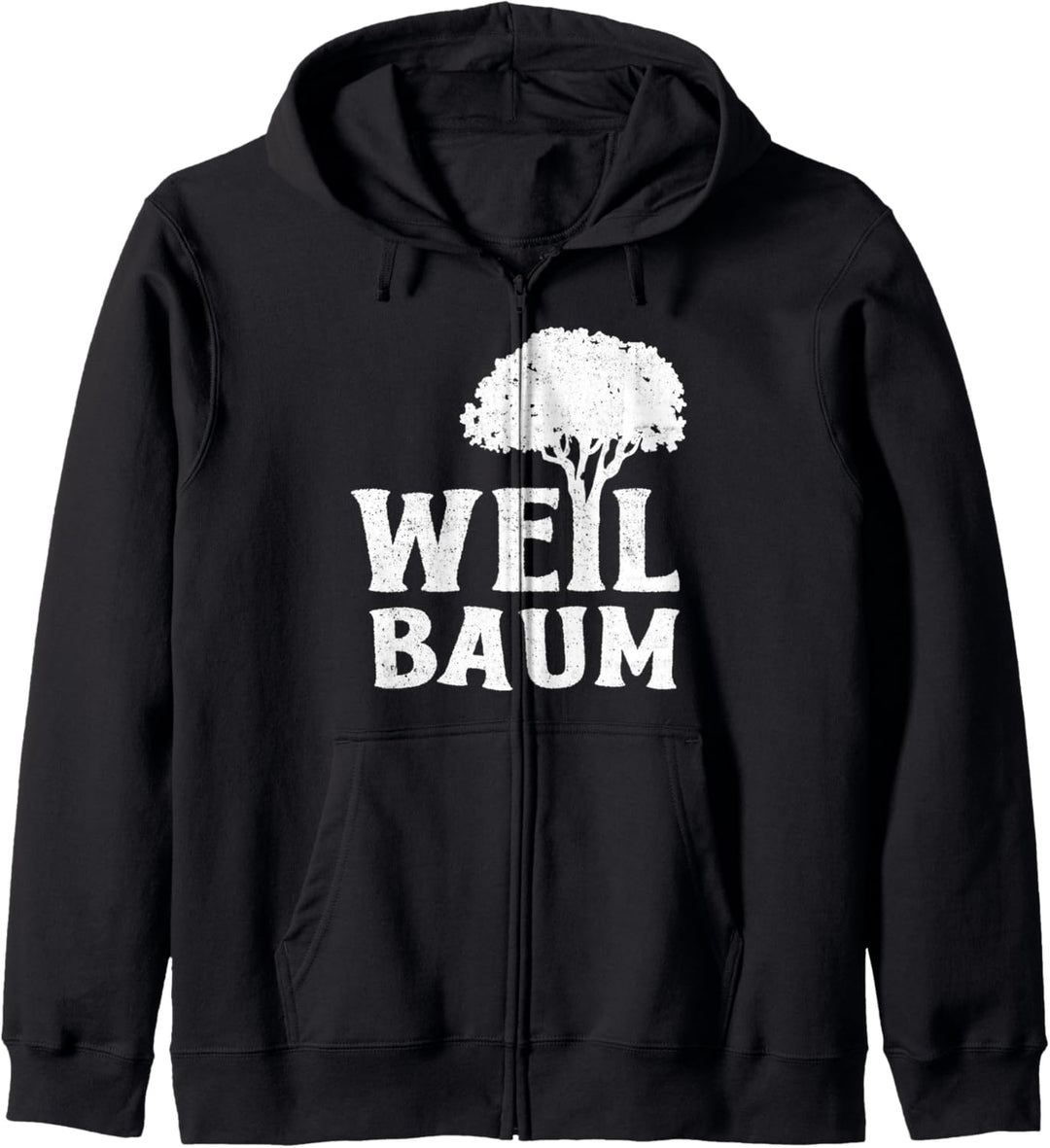 Weil Baum Kapuzenjacke