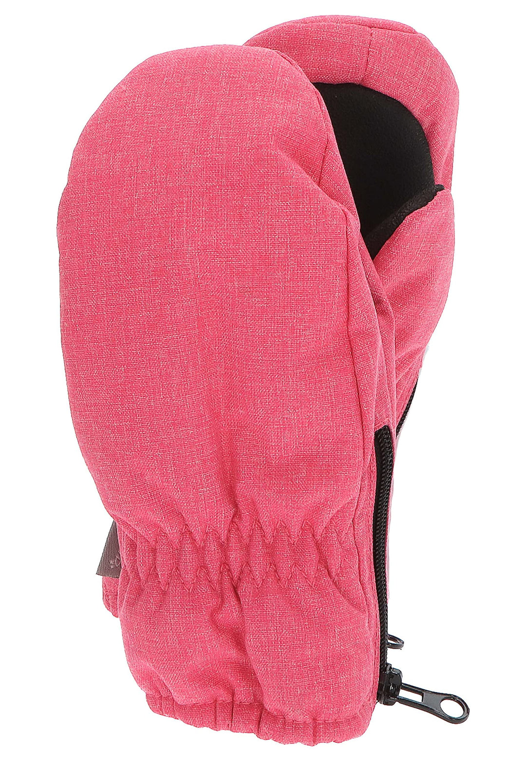 Sterntaler Unisex Kinder Melange mit Daumen und Seitlichem Reissverschluss Fäustlinge 1 Magenta Mela