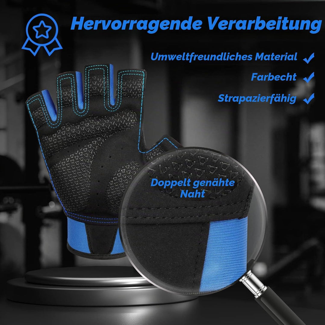 ATERCEL Fitness Handschuhe, Trainingshandschuhe für Crossfit, Bodybuilding, Radsport, Gym, Krafttrai