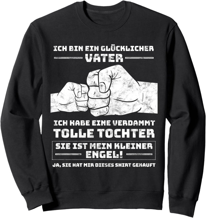 Bonus Papa Lustig Geschenk Geburtstag Weihnachten Sweatshirt