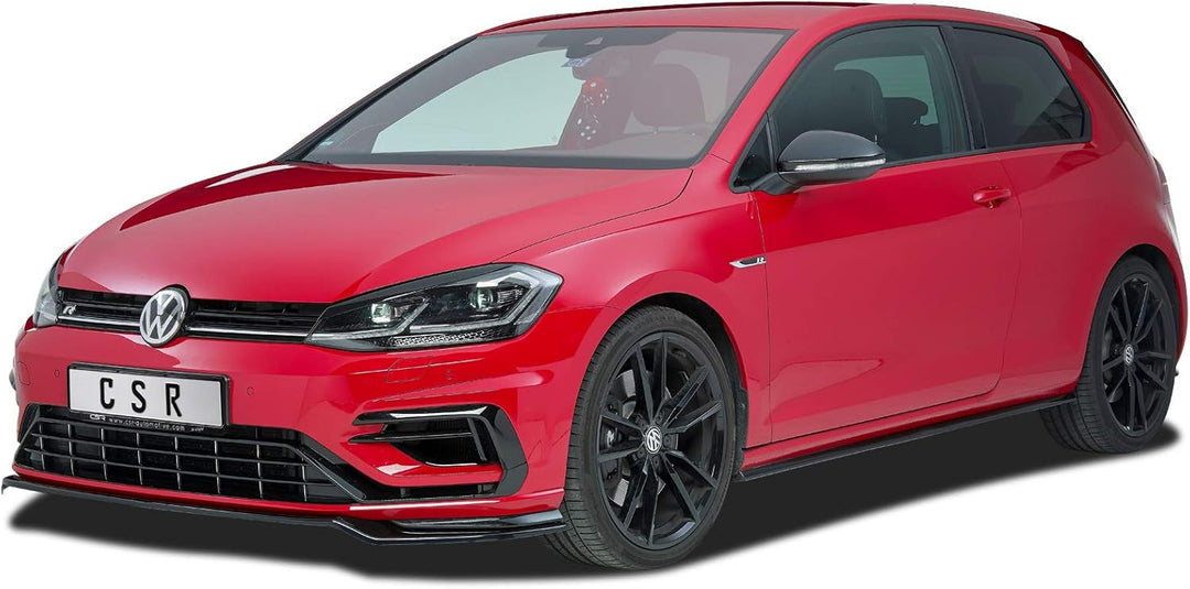 CSR-Automotive Scheinwerferblenden Kompatibel mit/Ersatz für VW Golf 7 (Typ AU) SB191-G