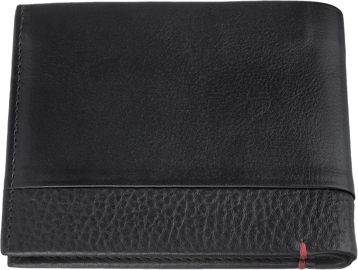 Zippo Herren Nappa Kreditkarten-Geldbörse Schwarz Geldbörse Schwarz (Schwarz)