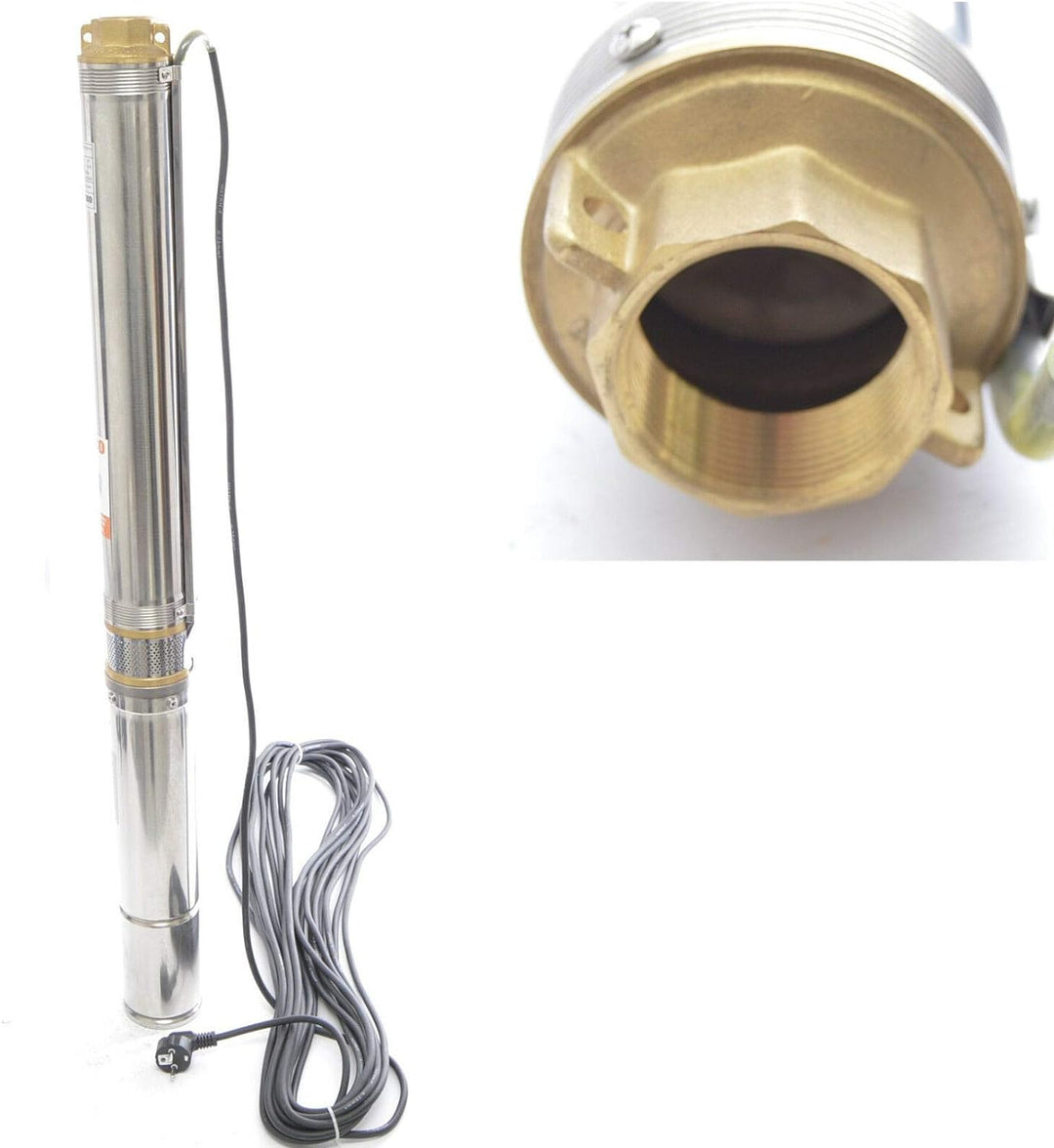 WEISBACH 3,5" Tiefbrunnenpumpe 4200L/h Typ 3,5SDM 2/12 7,3bar sandresistent