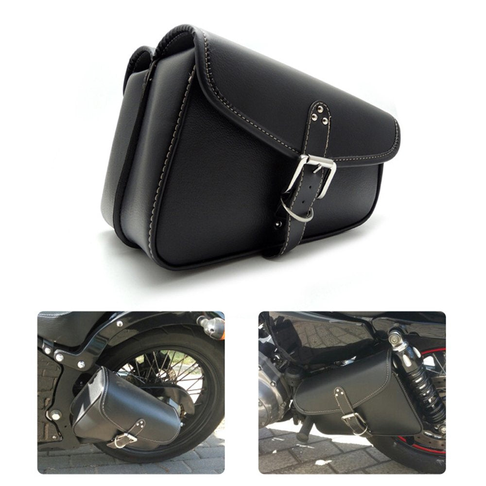 1 Stück Motorrad Satteltaschen Leder PU wasserdichte Rechts Satteltasche Motorrad Side Gepäck Werkze