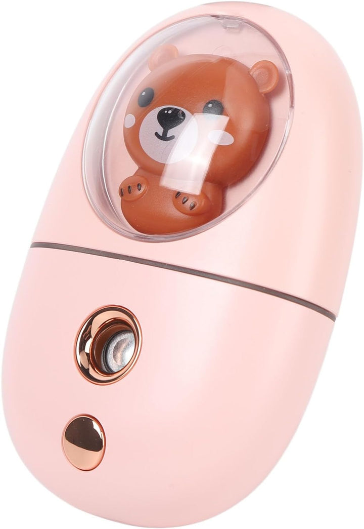 Haofy Gesichtsnebelsprüher, über USB Wiederaufladbar, Praktischer Niedlicher Tier-Gesichtsnebel-Luft