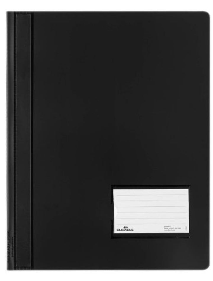 Durable Schnellhefter, überbreit, schwarz, 25er Packung, 268001, schwarz