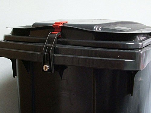 CTS Mülltonnenverschluss Mülltonnenschloss 240 Liter für Otto Mülltonnen (gleichschliessend)