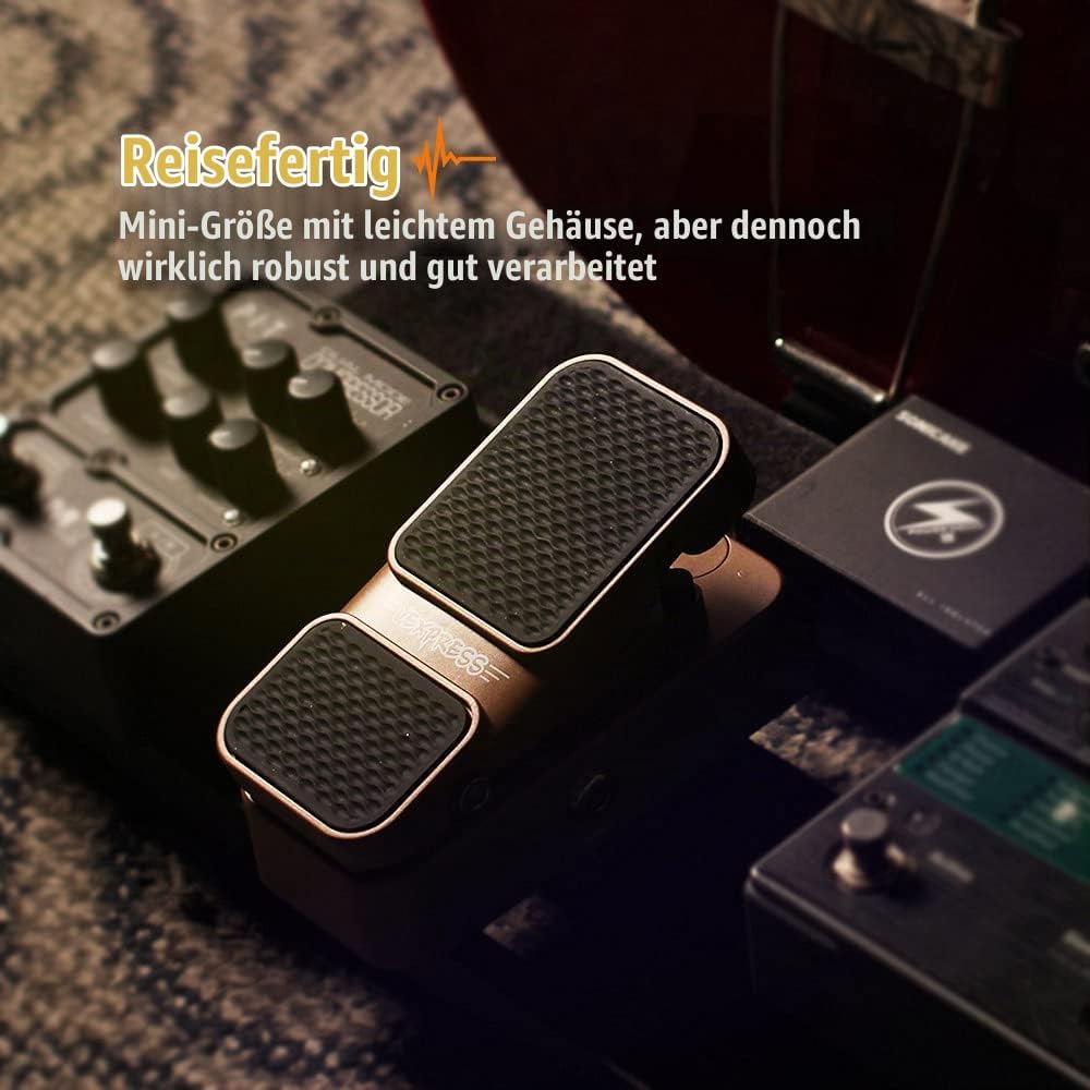 SONICAKE Volume &amp; Expression Pedal EXP Pedal Passive Gitarren Effektpedal Vexpress
