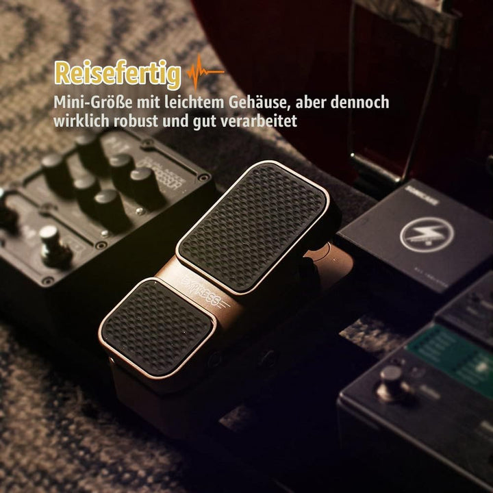 SONICAKE Volume &amp; Expression Pedal EXP Pedal Passive Gitarren Effektpedal Vexpress