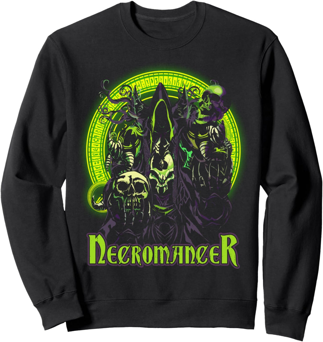 Necromancer Fantasy Magic Rollenspiel, RPG Gamers Sweatshirt
