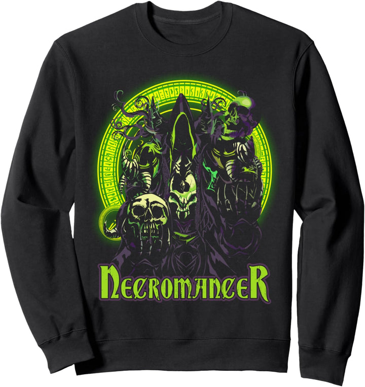 Necromancer Fantasy Magic Rollenspiel, RPG Gamers Sweatshirt
