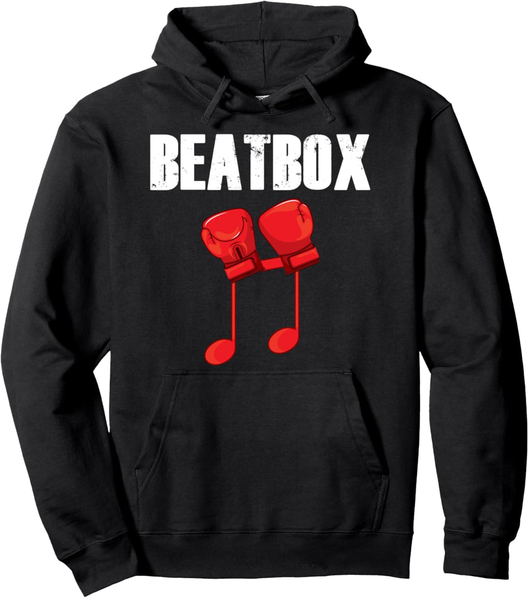 Beatbox Sänger Rap Ghetto Beatboxer Cooler Hiphop Künstler Pullover Hoodie