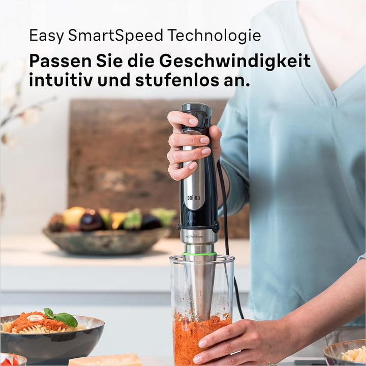 Braun MultiQuick 7 MQ 7000X Stabmixer - Pürierstab mit abnehmbarem edelstahl Mixfuss mit ActiveBlade
