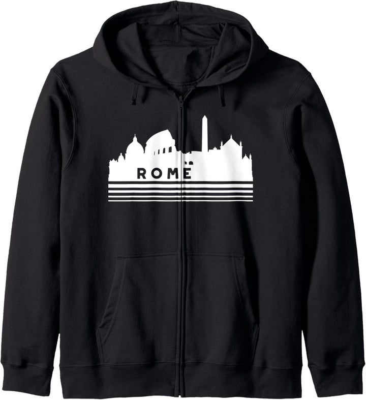 Stadt-Skyline-Andenken-Art Roms, Italien Kapuzenjacke