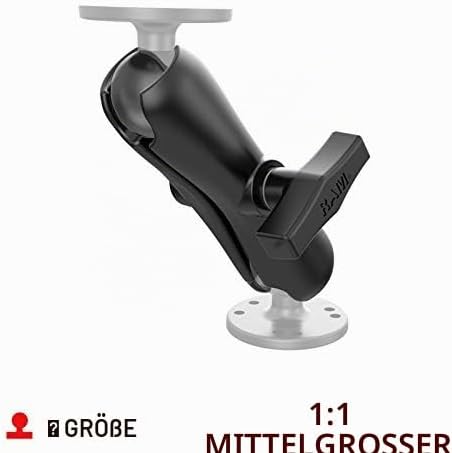 Double Socket Arm for 1.5 Ball