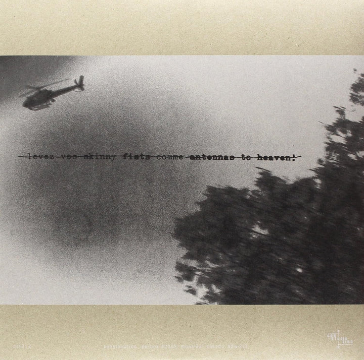 Lift Your Skinny Fists Like Antennas to Heaven, Vinyl