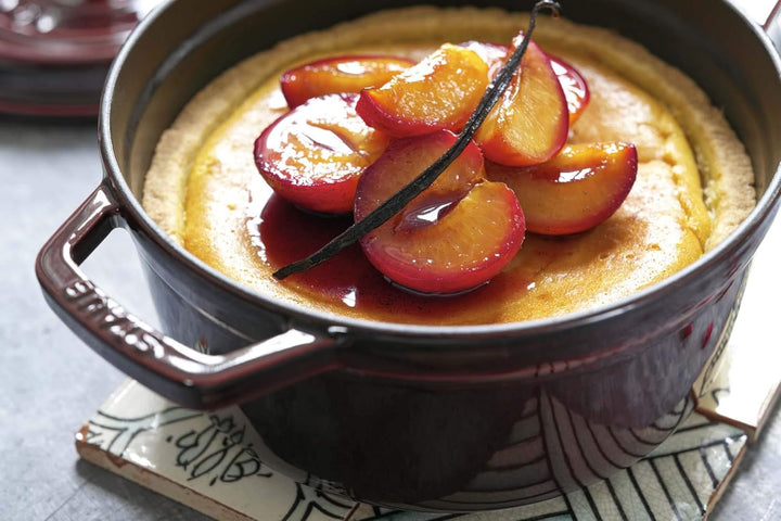 STAUB Gusseisen Bräter/Cocotte, Rund 22 cm, 2,6 L, Aromaregen Funktion, Für alle Herdarten geeignet,