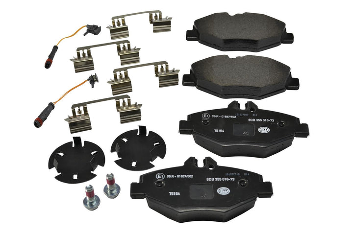 HELLA PAGID 8DB 355 018-731 Bremsbelagsatz - T5154 - Dicke/Stärke: 20mm - Bremssystem: Bosch - inkl.