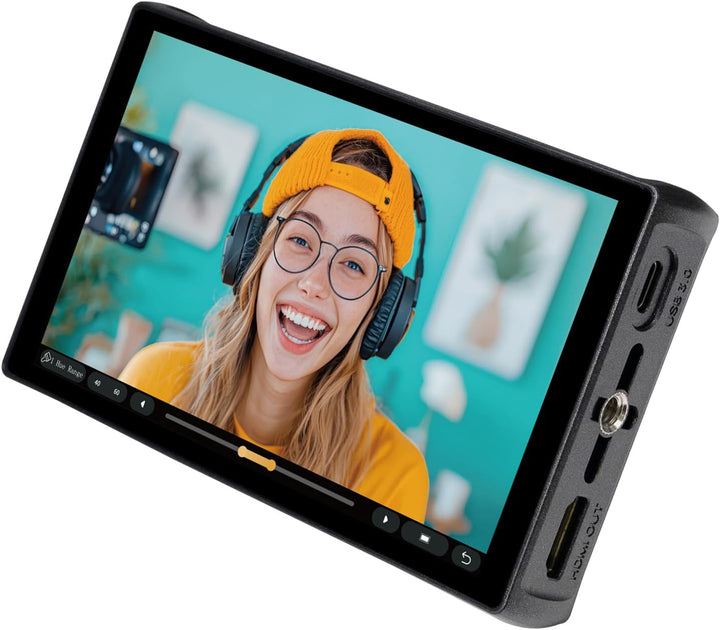 Portkeys PT5 III Kamera Feld Monitor 5,4" 800 Nits mit Touchscreen 3D LUT HDMI EIN/Ausgang 360° Colo