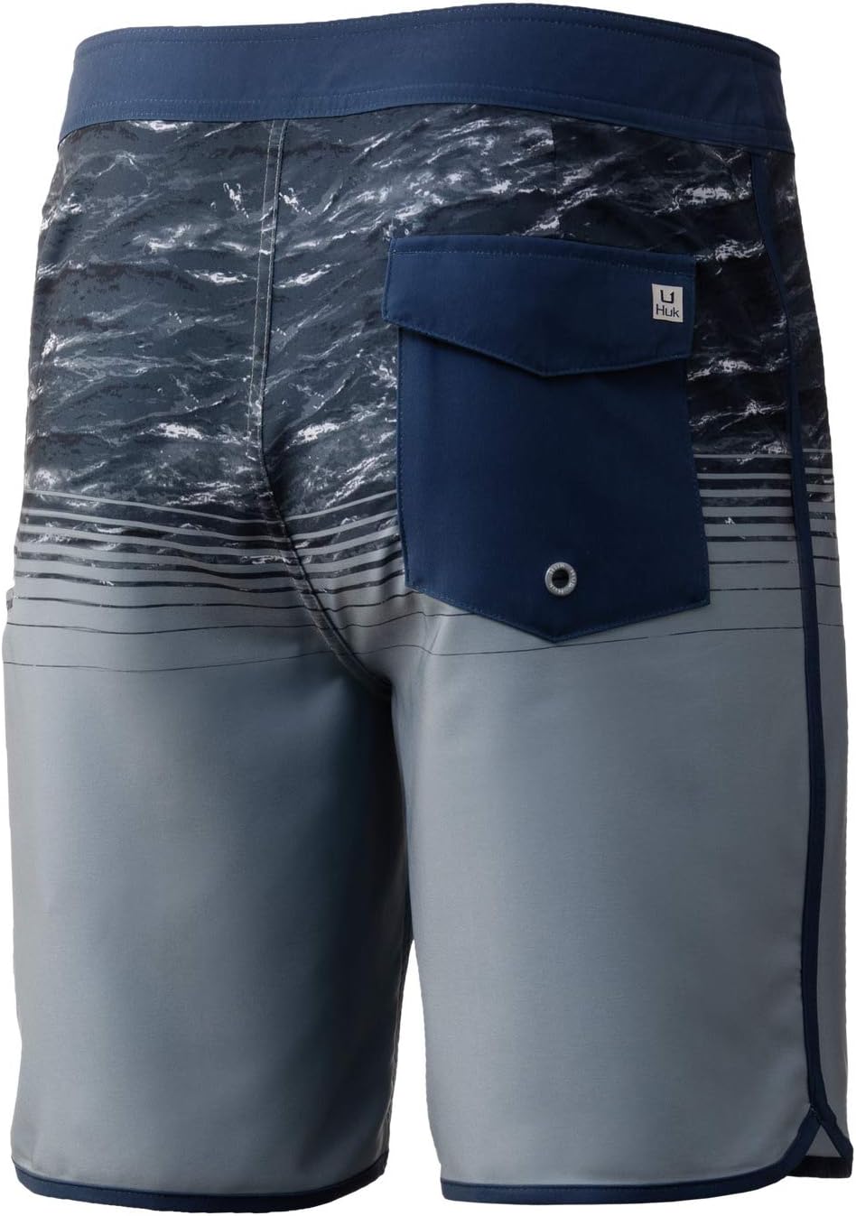 HUK Herren Classic Boardshort 20" Print Shorts 28 Sargasso Meer, 28 Sargasso Meer