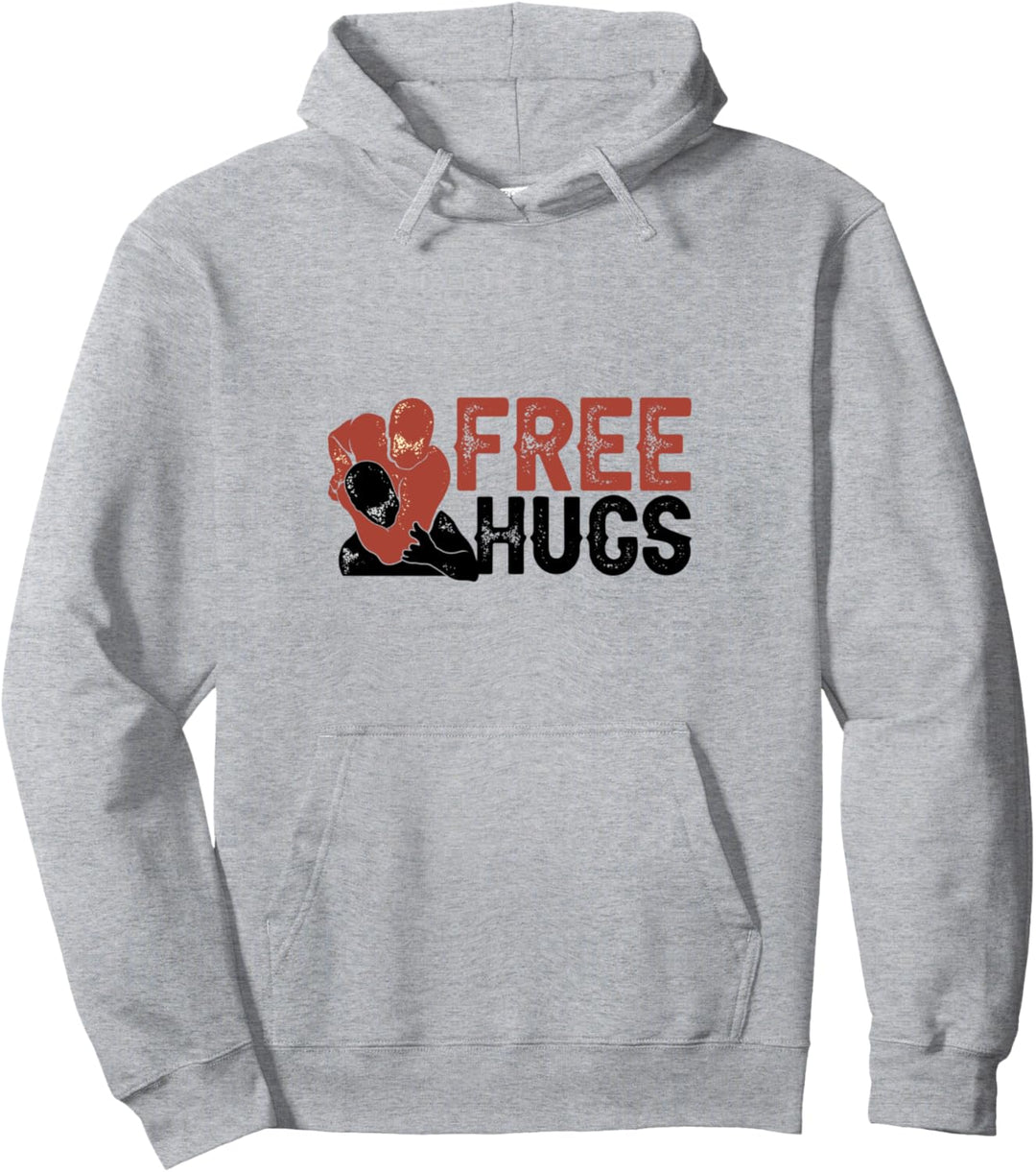 Free Hugs Spruch Lustiges Brazilian Jiu Jitsu BJJ Geschenk K Pullover Hoodie