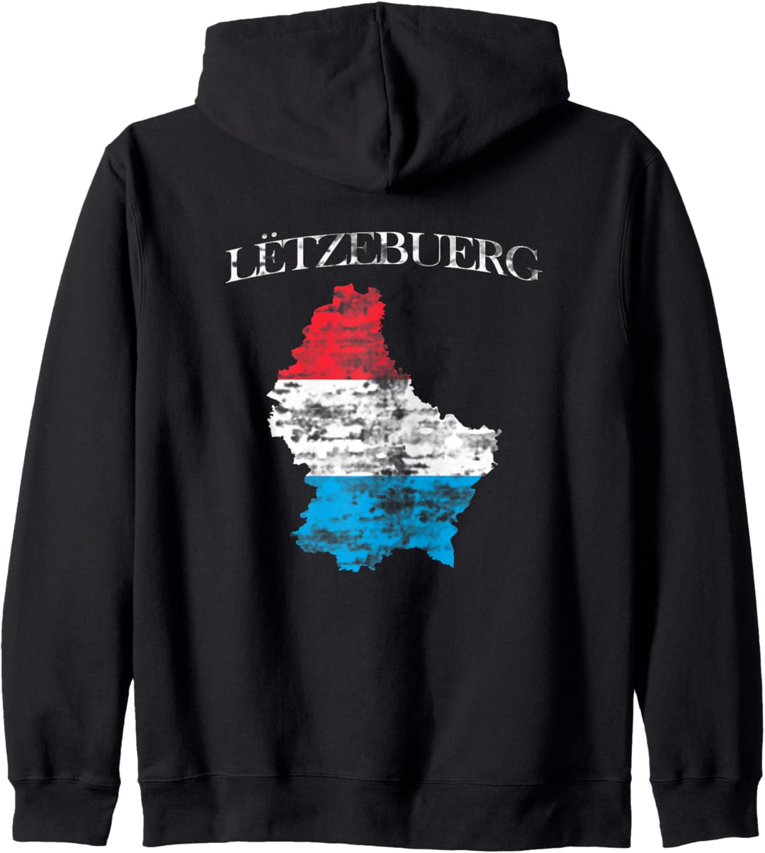 Luxemburg Luxemburgische Stolz Flagge Kapuzenjacke